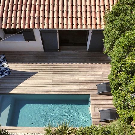 Maison Contemporaine Avec Piscine Privee Chauffee, Entre Plages Et Provence, Borne 11 Kw Istres Exterior foto